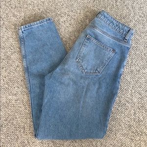High Waisted Mom Jeans | Light-Medium Wash